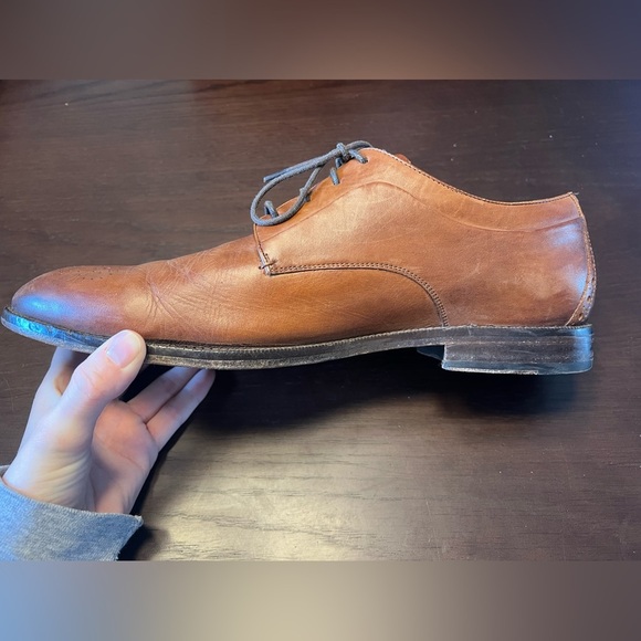 Cole Haan men’s Harrison Oxford leather shoes. Size 12. - Picture 8 of 9
